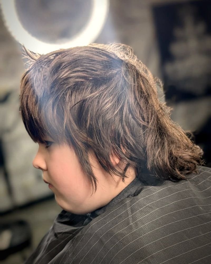 Before: kids' cut with a fade, BC Barber Shop
